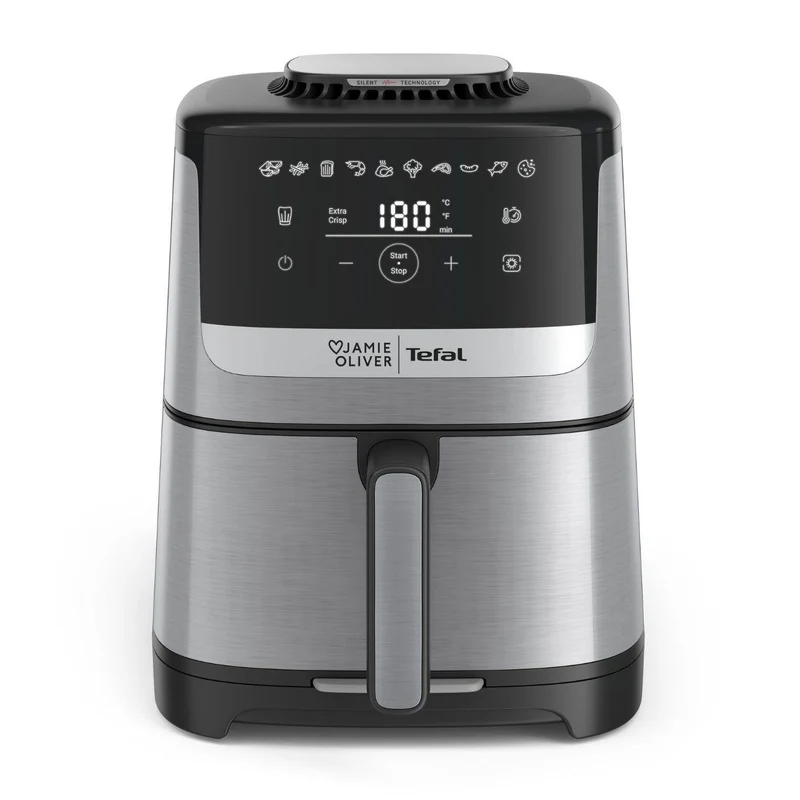 Tefal Jamie Oliver 5L Easy Fry Silence Deluxe Air Fryer