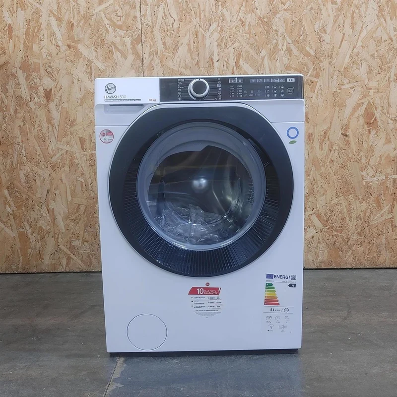 Lavatrice Hoover H-WASH 500 HWE 410AMBS/1-S Inverter, Classe A, Wi-Fi 10 Kg