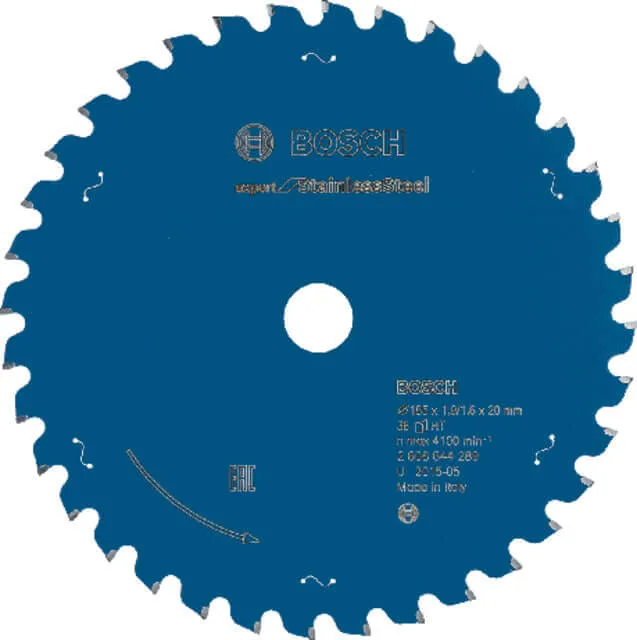 Lame de scie circulaire BOSCH, pour scies à métaux portatives à sec, scies à métaux, scies à onglets et scies à onglets composées