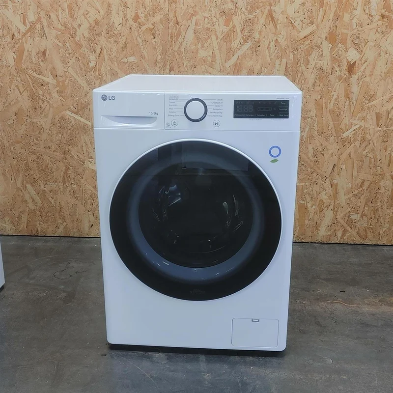 Lavasciuga intelligente LG D4R5010TSWS Serie R5 TurboWash 360, Eco Hybrid 10/6 Kg