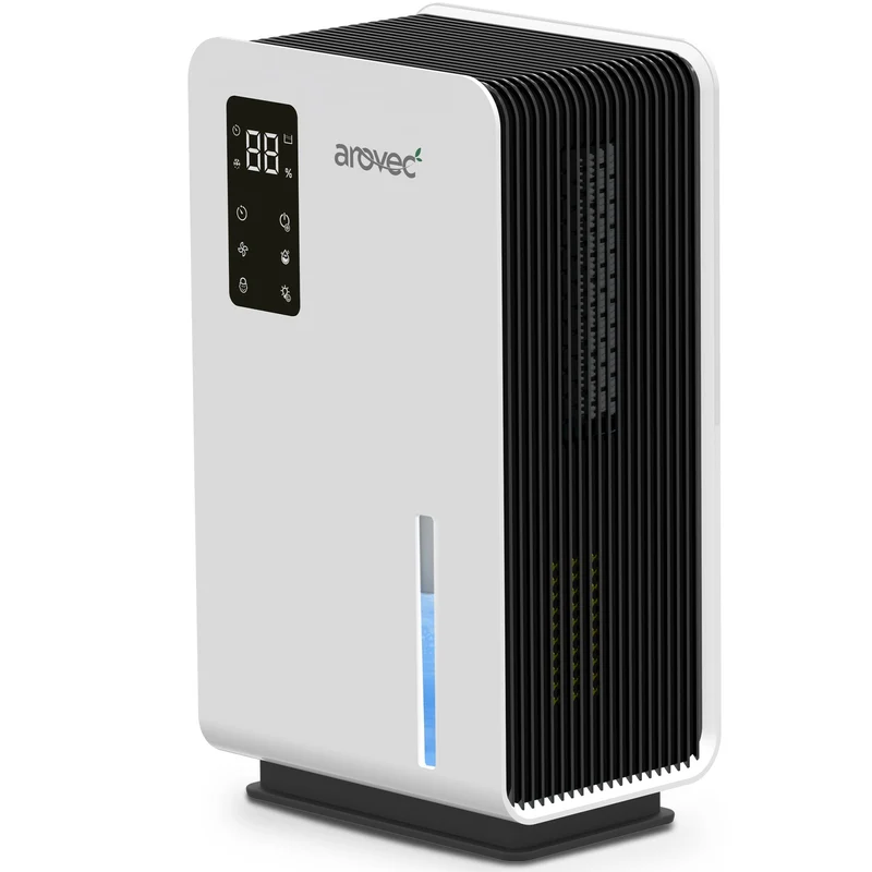 AROVEC 2-in-1 Air Dehumidifier & Purifier, True HEPA Filter, AV-DP500