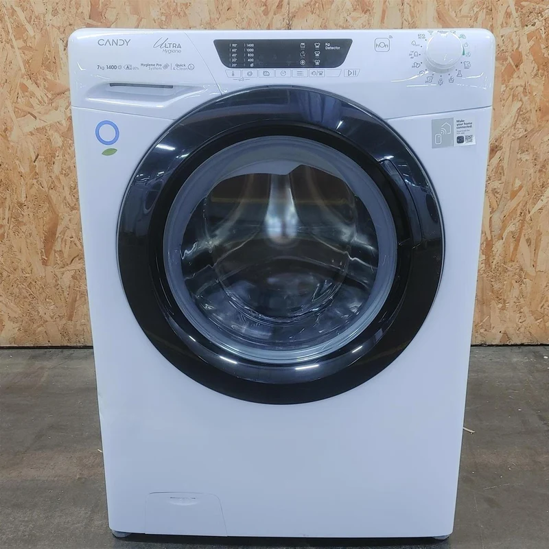 Lavatrice Slim Candy Ultra HES4 474TWMB8-S Inverter Wi-Fi Classe A 7 Kg