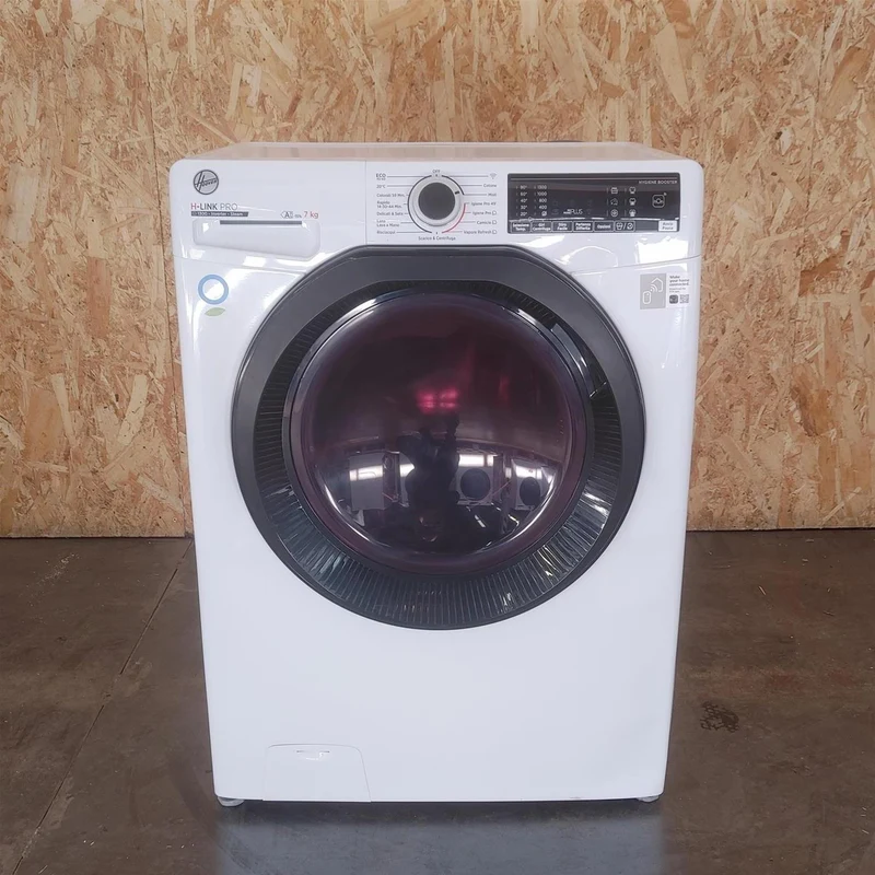 Lavatrice Slim Hoover H-LINK PRO HPS4374DAMB7-11 Classe A 7 Kg