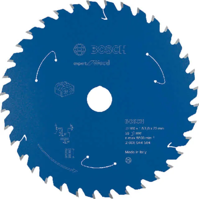 Lame de scie circulaire BOSCH, pour scies circulaires plongeantes/portatives sans fil