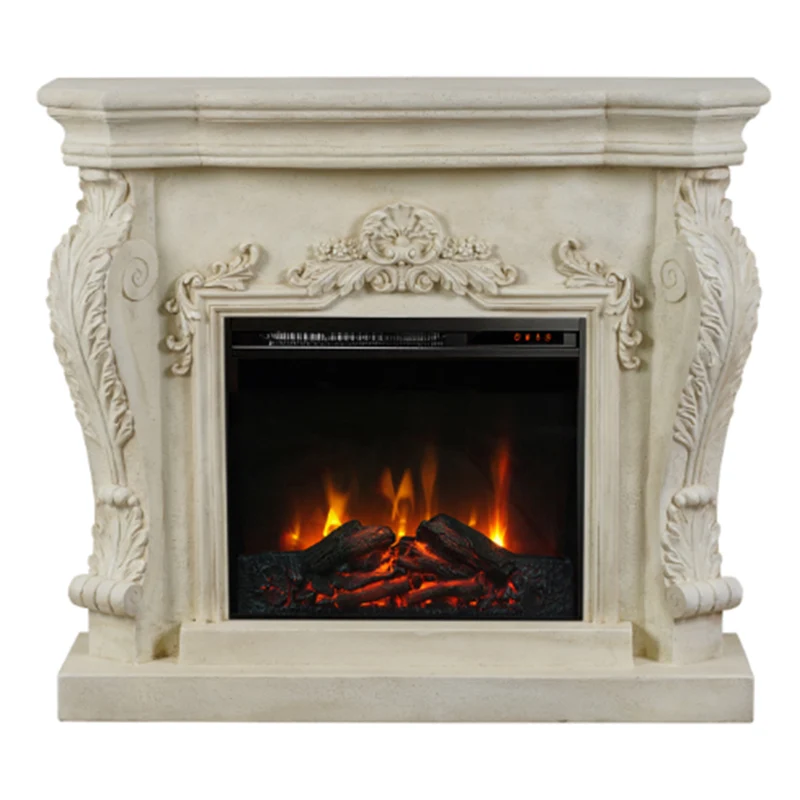 Camino Resina Fiamma 1400 W 115,5x30,5x101,5 Cm