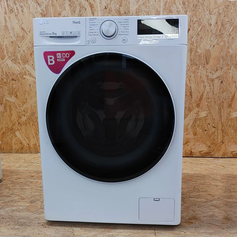 Lavatrice intelligente LG F4WV509S0EA AI DD Autodosaggio 9 Kg
