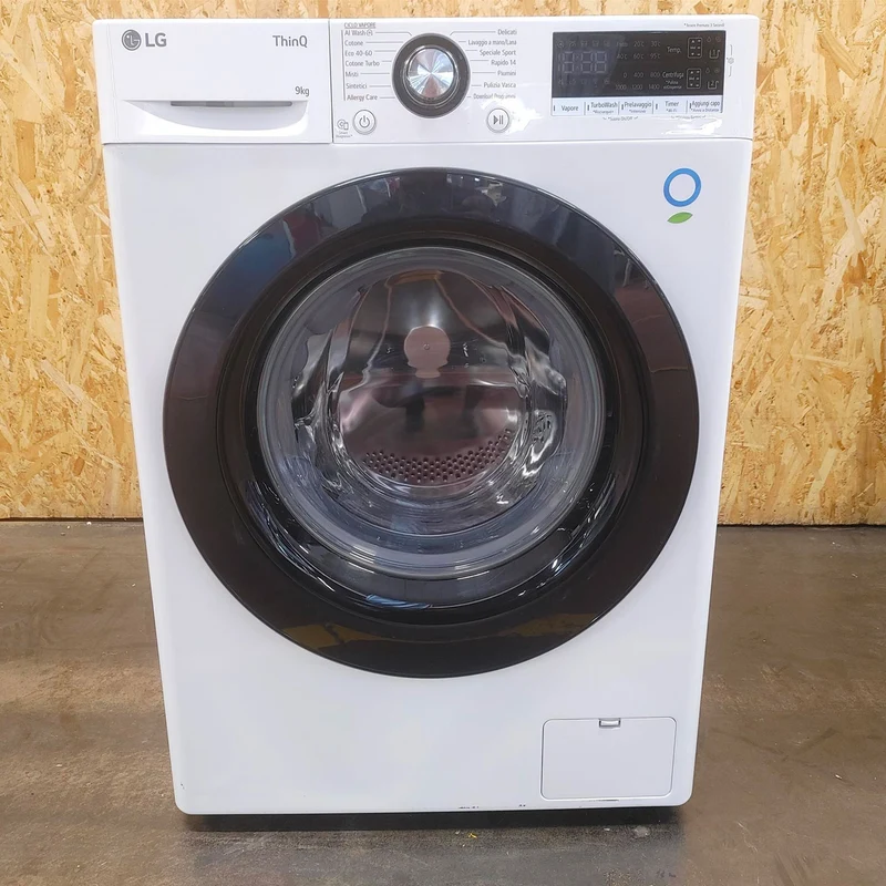 Lavatrice intelligente LG F4R3509NSWB Autodosaggio, Wi-Fi 9 Kg