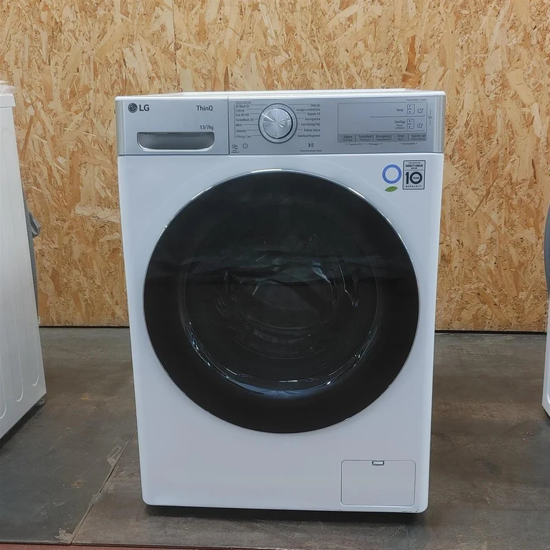Lavasciuga LG D4R9513TPWC AI DD, TurboWash 360, Autodosaggio 13/7kg