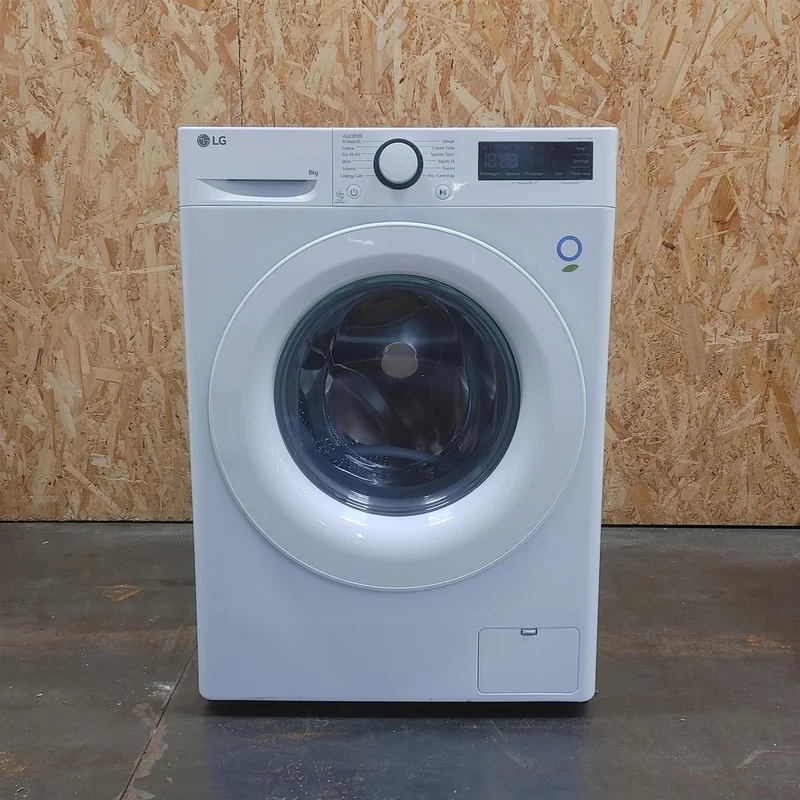 Lavatrice LG F2R3S08NSWW AI DD, Vapore, AI Wash 8 Kg