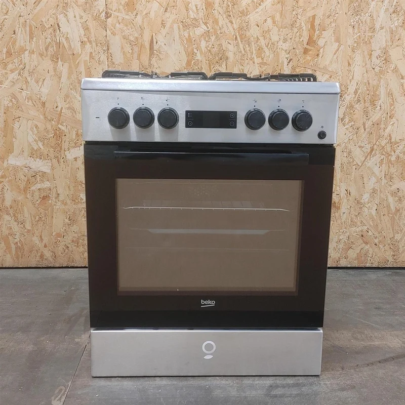 Cucina Beko FSE62110DXF a libera installazione Elettrica Gas