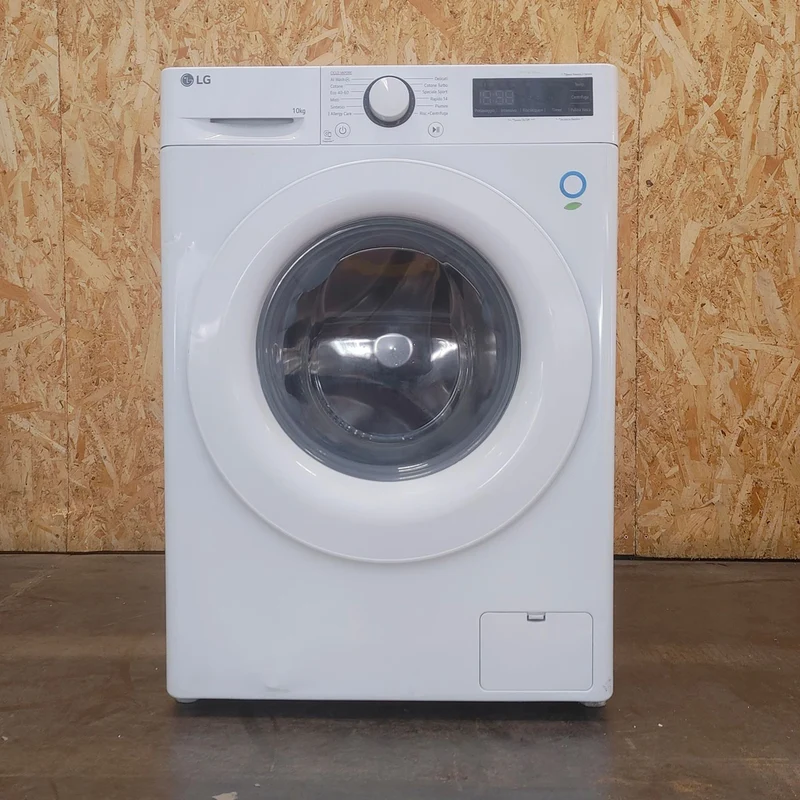 LG F4R3010NSWW Lavatrice 10kg AI DD, Classe A-10%, 1400 giri, Lavaggio a vapore