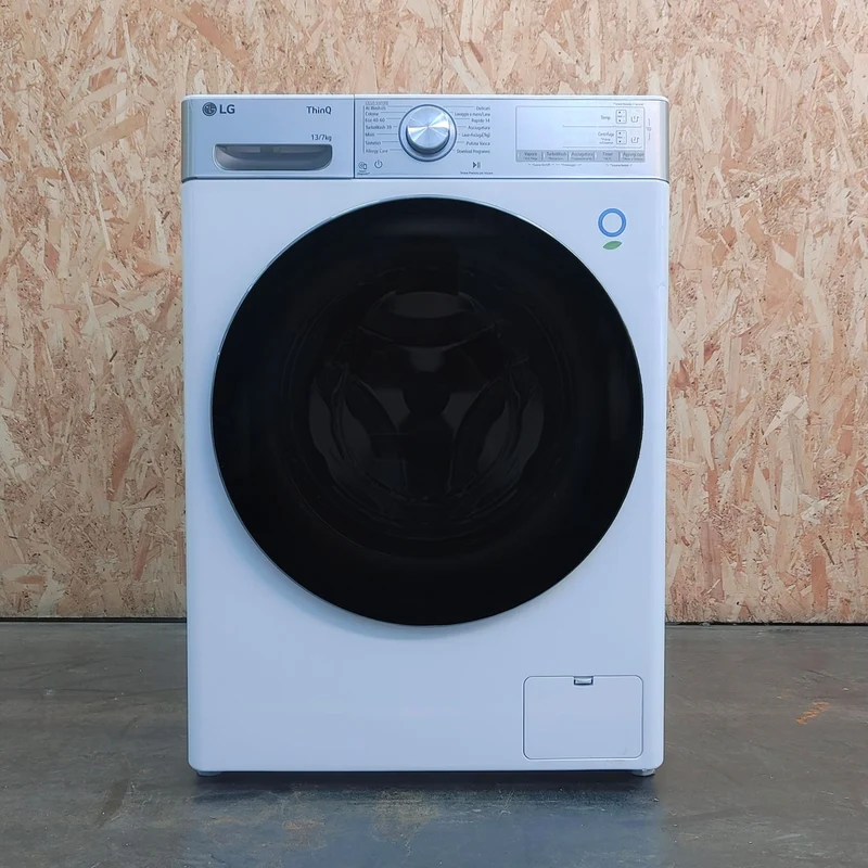 Lavasciuga intelligente LG D4R9513TPWC Libera installazione Carica frontale