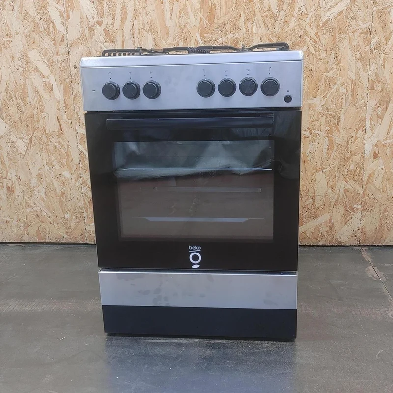 Cucina Beko FSE62110DX a Gas 4 fuochi