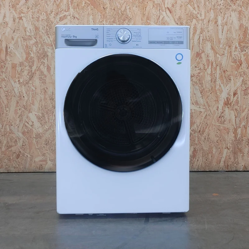 Asciugatrice LG RH90V9AV2QR Libera installazione Caricamento frontale 9 kg A+++ Bianco