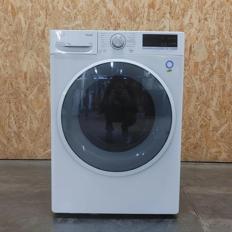 Asciugatrice LG RH90V5AV5N Libera installazione Caricamento frontale 9 kg A++ Bianco