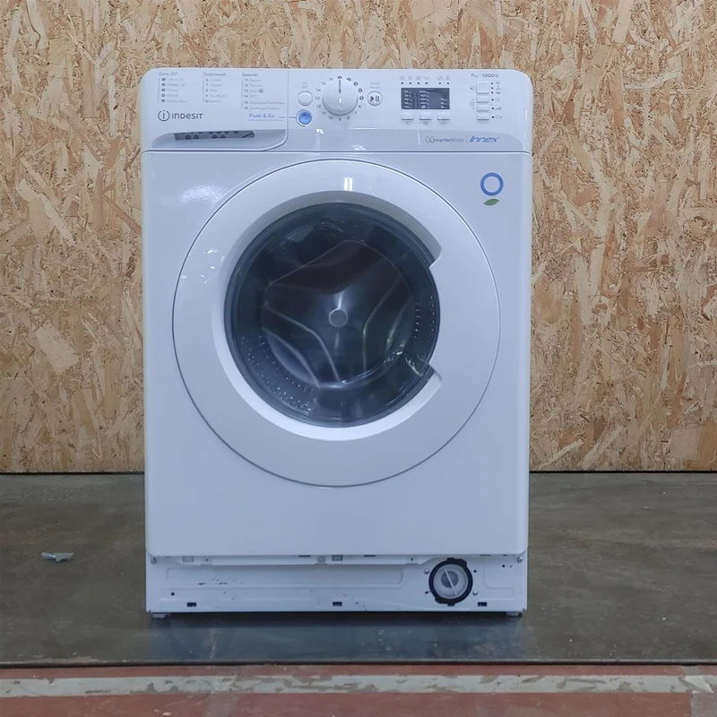 Lavatrice Indesit BWA 71283X W EU Carica frontale 7 kg 1200 giri Bianco