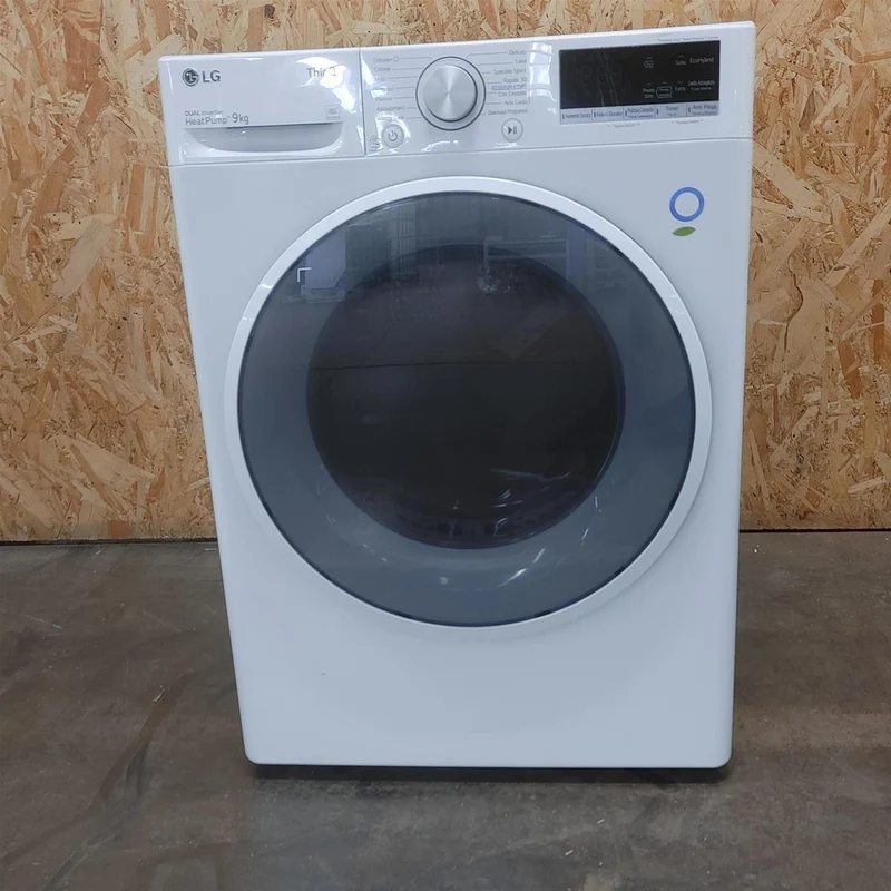 LG RH90V9AVHN asciugatrice Libera installazione Caricamento frontale 9 kg A+++ Bianco