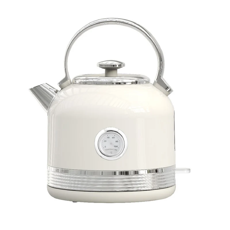 Philex 240V Cordless Stainless Steel Electric Kettle (White)