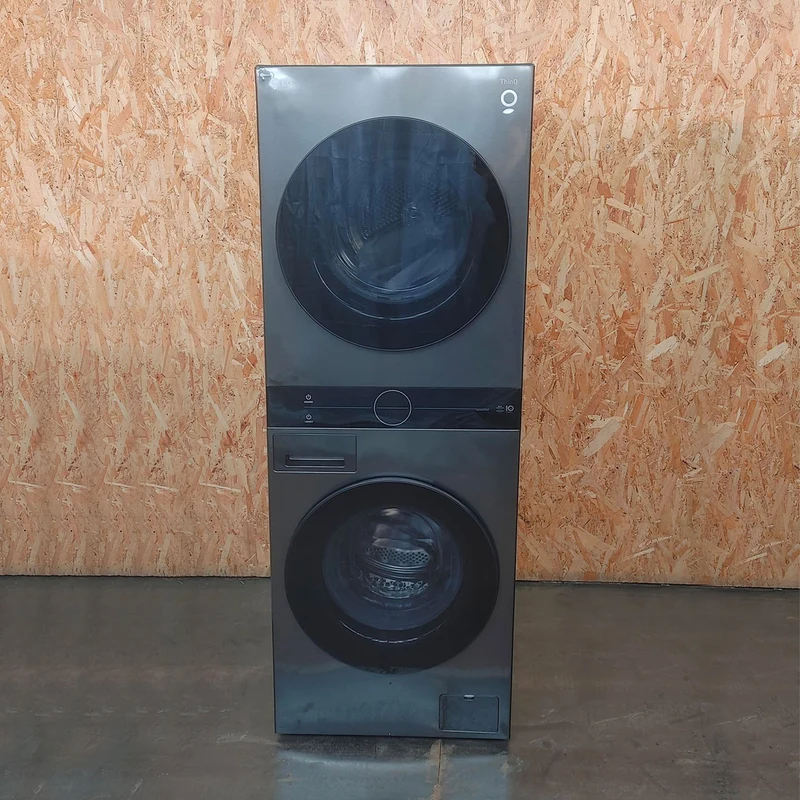 LG WT1210BBF.APBQKIS lavasciuga Libera installazione Caricamento frontale Nero A