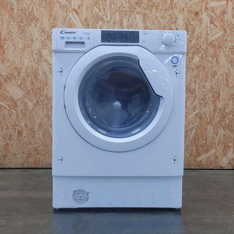 Candy Smart Inverter CBDO485TWME/1-S lavasciuga Da incasso Caricamento frontale Bianco D
