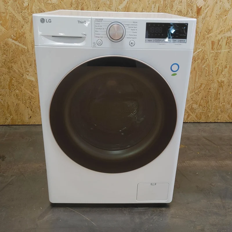 Lavatrice LG F4R7013TSWG Carica frontale 13 kg 1400 giri Bianco