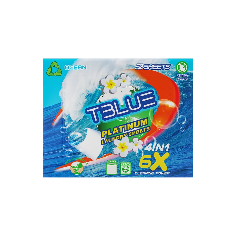 TBLUE Laundry detergent Sheet Ocean (50 Loads)