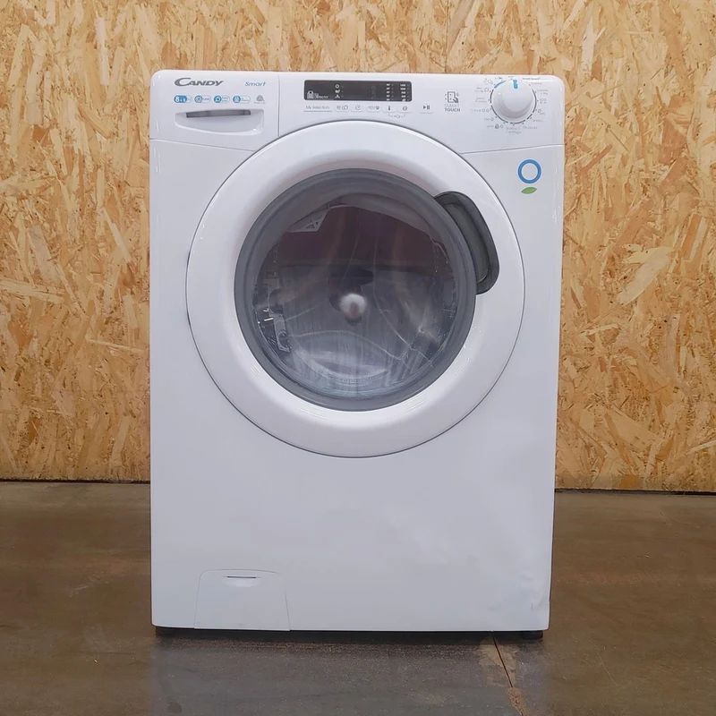 Lavasciuga Candy Smart CSWS4852DE/1-11 Libera Installazione Caricamento Frontale Bianco E