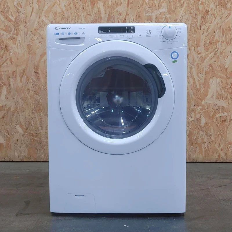 Candy Smart CSWS 4852DE/1-11 lavasciuga Libera installazione Caricamento frontale Bianco E