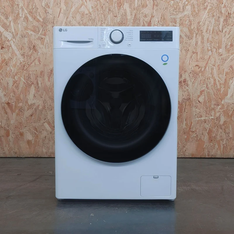 LG D4R5010TSWS lavatrice asciugatrice Libera installazione Carica frontale Bianco D
