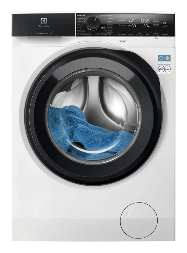 Electrolux EW7F411BG3 Lavatrice SteamCare A Libera Installazione 11 Kg, 1351 Giri, Classe A, Bianco