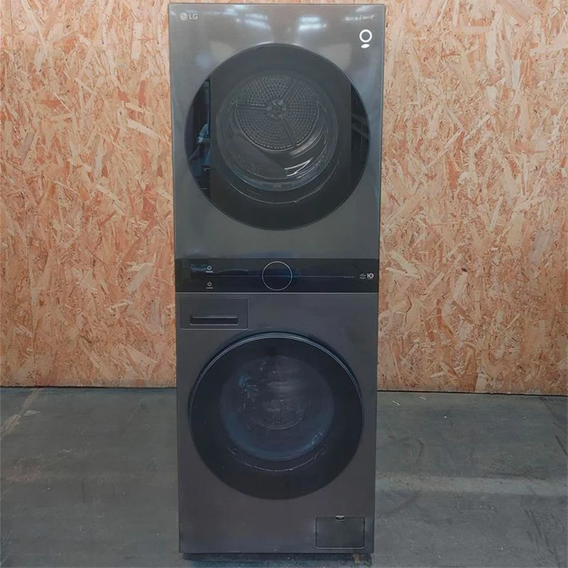 LG WT1210BBF.APBQKIS lavasciuga Libera installazione Caricamento frontale Nero A