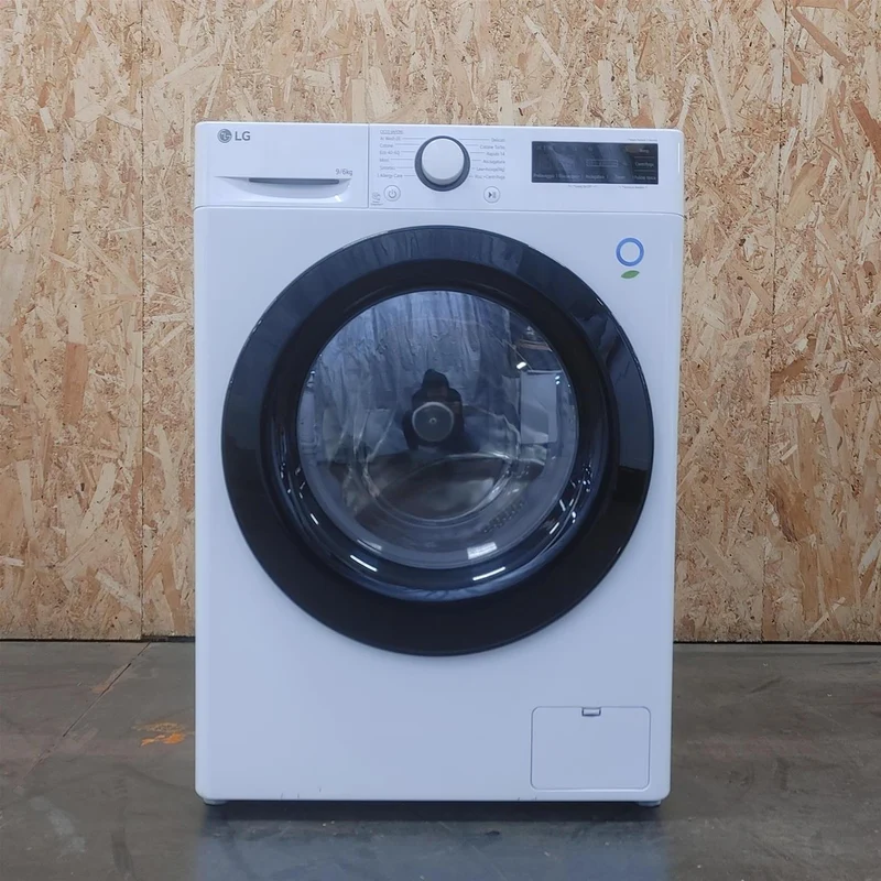 LG D4R3009NSWB Lavasciuga 9/6kg AI DD, Classe D, 1400 giri, Vapore, Eco Hybrid