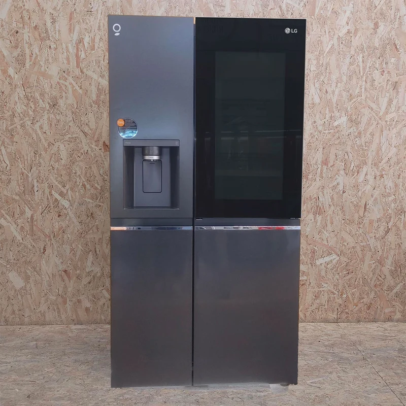 Frigocongelatore americano LG InstaView™ ThinQ™ GSXV91MCAE