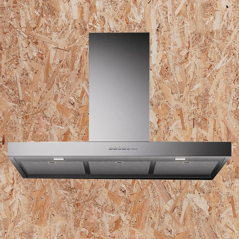 Falmec Mercurio Evo Parete Acciaio Inox 600 m³/h B