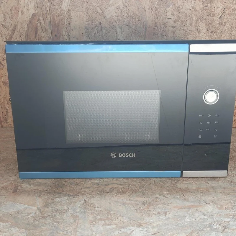 Bosch Serie 6 BFL524MS0 Incasso Solo microonde 20L 800W Nero, Acciaio inossidabile forno a microonde