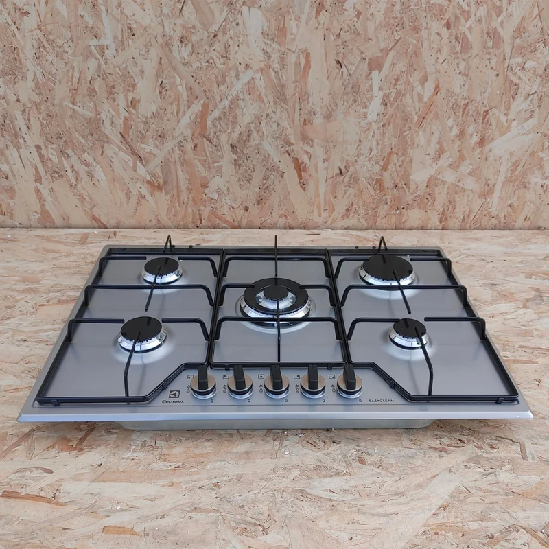 Electrolux KGS7534XX Acciaio inossidabile Da incasso 74 cm Gas 5 Fornello(i)
