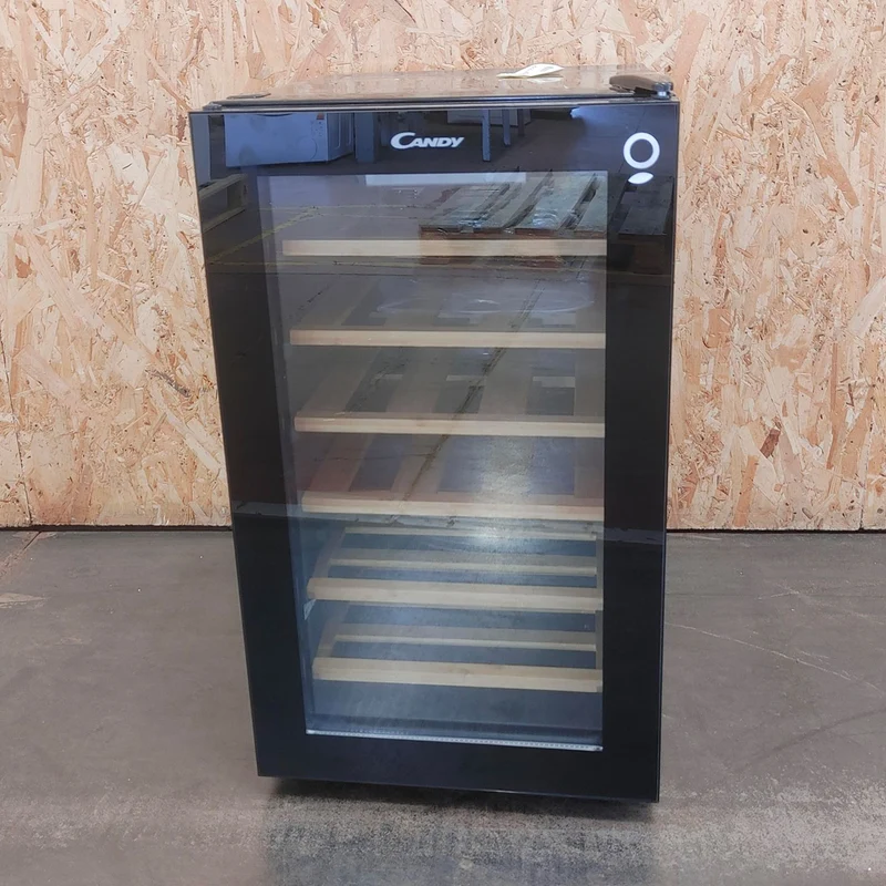 Candy DiVino CWCEL 210/N Frigorifero per vino a compressore Libera installazione Nero 21 bottiglia/e