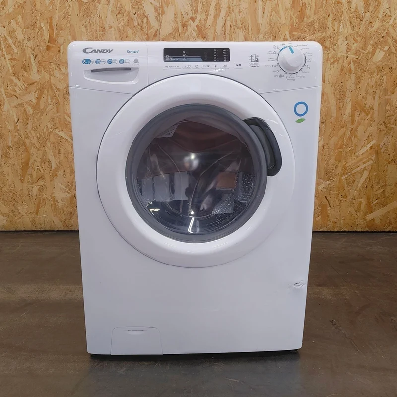 Lavasciuga Candy Smart CSWS4852DE/1-11 Libera Installazione Caricamento Frontale Bianco E