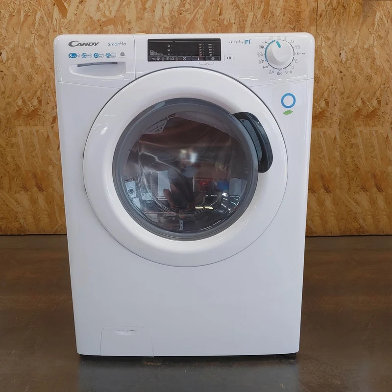 Lavasciuga Candy Smart Pro CSOW 4855TW4/1-S Libera Installazione Caricamento Frontale Bianco E