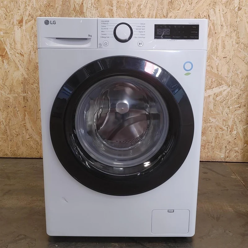 Lavatrice LG F4R3009NSWB Carica frontale 9 kg 1400 Giri/min Bianco