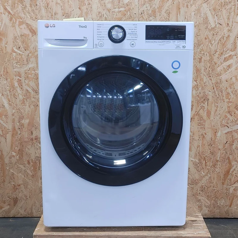 Asciugatrice LG RH90V9AVBN Libera installazione Caricamento frontale 9 kg A+++ Bianco