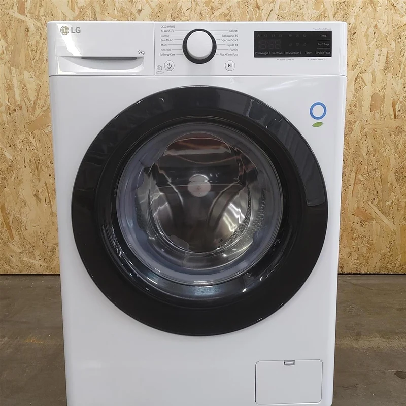 Lavatrice LG F4R3009NSWB Carica frontale 9 kg 1400 Giri/min Bianco
