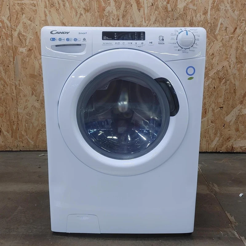 Lavasciuga Candy Smart CSWS4852DE/1-11 Libera Installazione Caricamento Frontale Bianco E