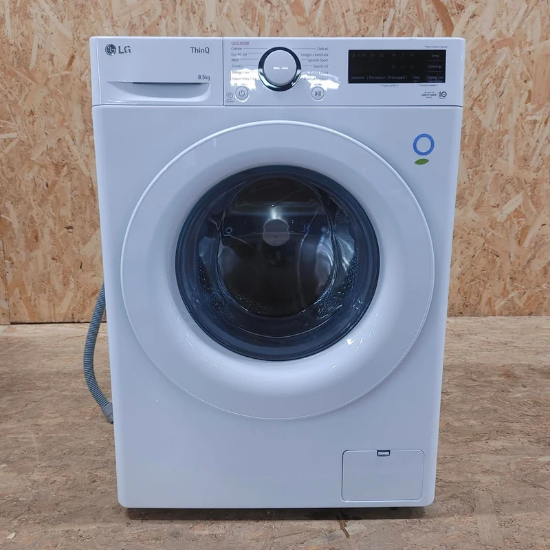 Lavatrice LG F2WV308NEW3 Carica frontale 8,5 kg 1200 Giri/min Bianco