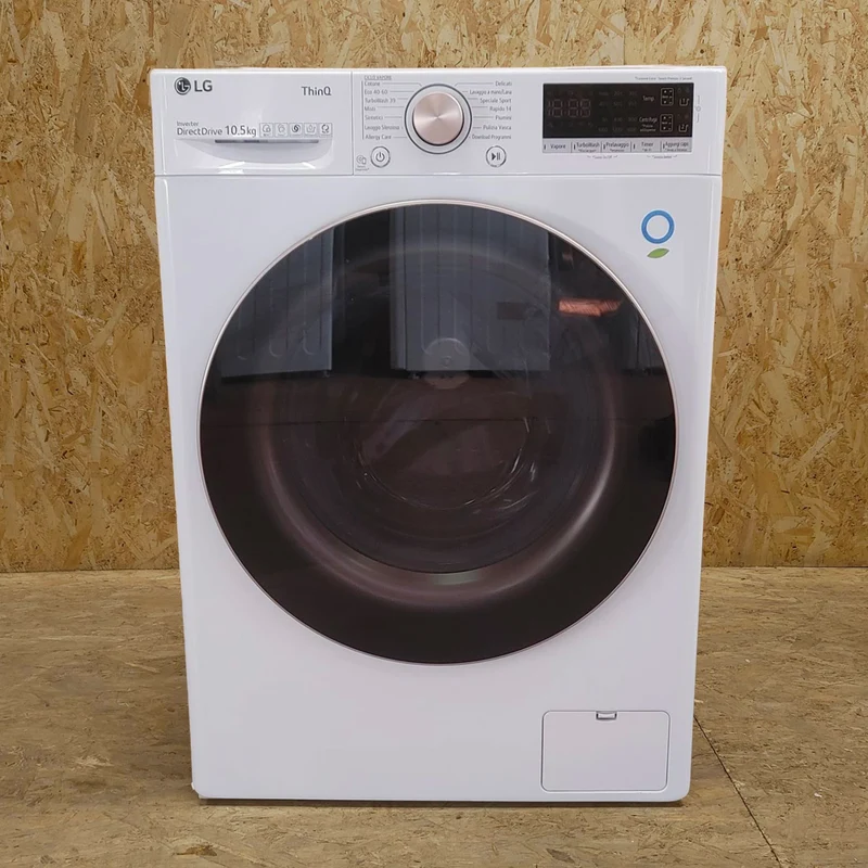 LG F6WV710SGA lavatrice Smart AI DD Libera Installazione Autodose Vapore TurboWash 360 10.5 kg