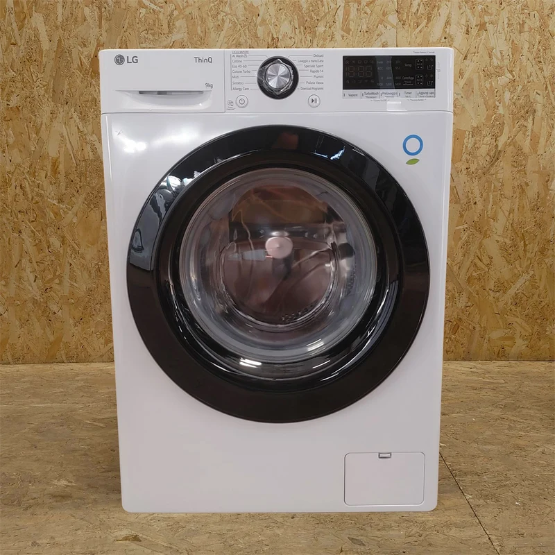 Lavatrice LG F4R3509NSWB Carica frontale 9 kg 1400 Giri/min Bianco