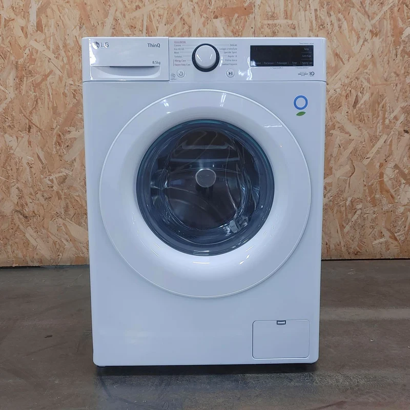 Lavatrice LG F2WV308NEW3 Carica frontale 8,5 kg 1200 Giri/min Bianco