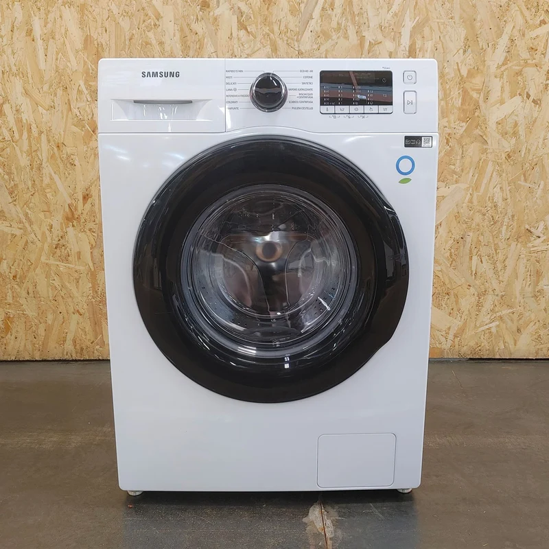 Lavatrice Samsung WW80AA126AE Carica frontale 8 kg 1200 Giri/min Bianco
