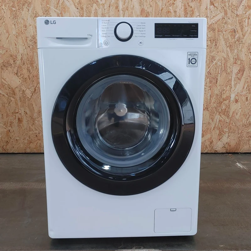 Lavatrice LG F4R3011NSWB Carica frontale 11 kg 1400 Giri/min Bianco