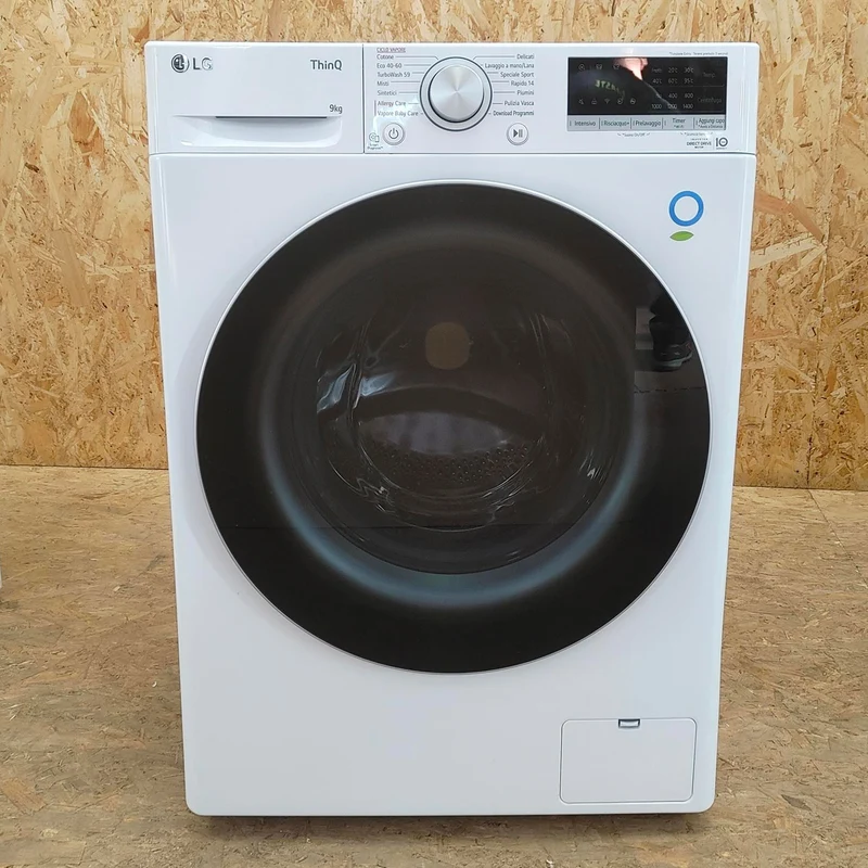 Lavatrice LG F4WV509S1E Carica frontale 9 kg 1400 Giri/min Bianco